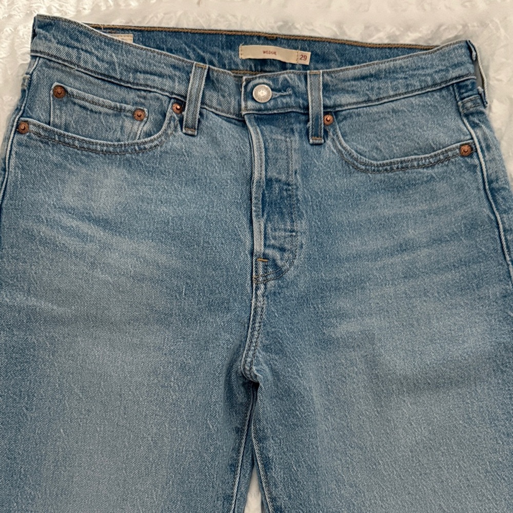 Levi's Wedgie Light Blue Women's Jeans